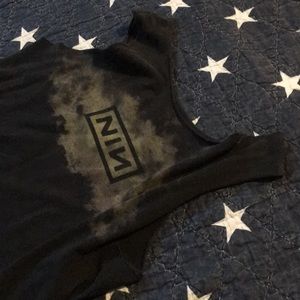 SOLD Vintage 90s Cut Sleeve NIN Nine Inch Nails
